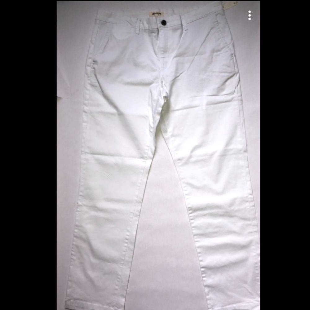 Goodthreads Men’s Slim Fit Washed Stretch Chino Pant White 34Wx31L